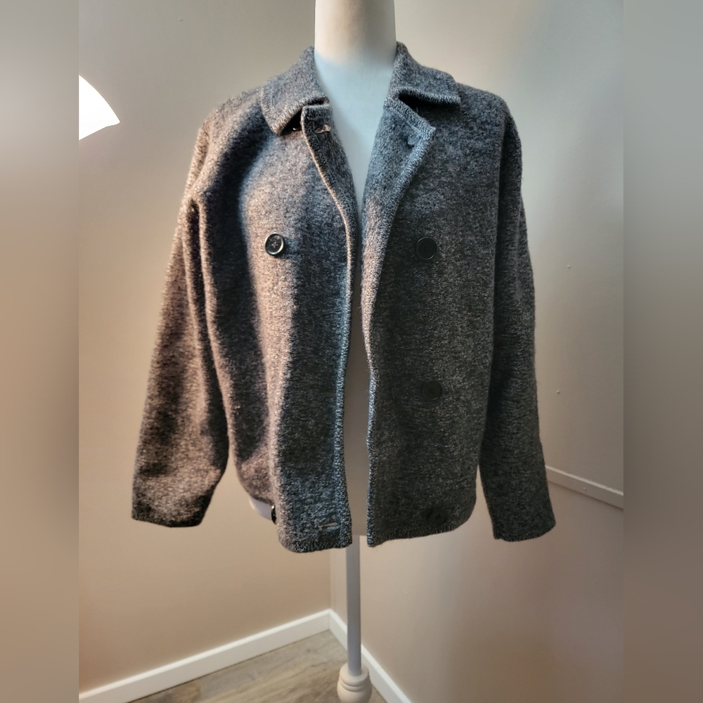 Heavy Wool Cardigan